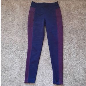 Title Nine Crash Polartec Leggings, Fleece Lining, Medium, EUC
